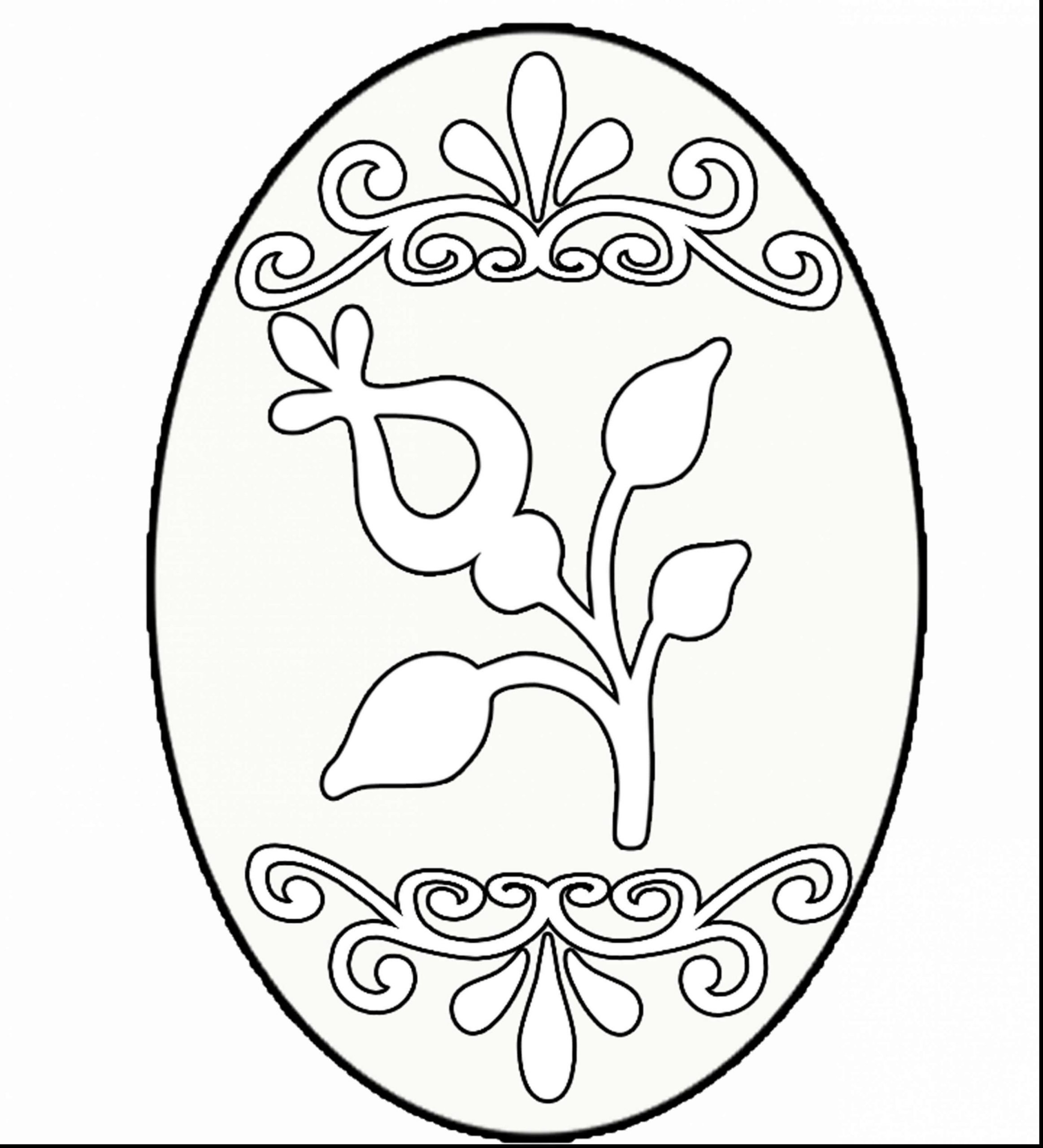 Desenhos de Ovo de Páscoa Grátis para colorir
