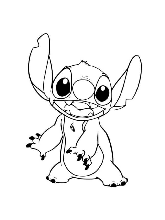 Desenhe Stitch Doce para colorir