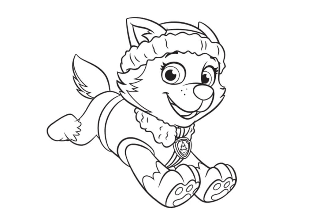 Little Chase Running para colorir