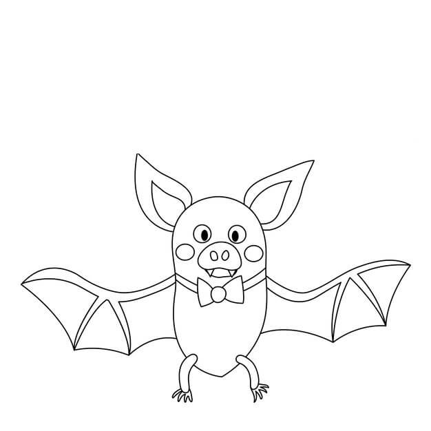 Cavalheiro Morcego para colorir