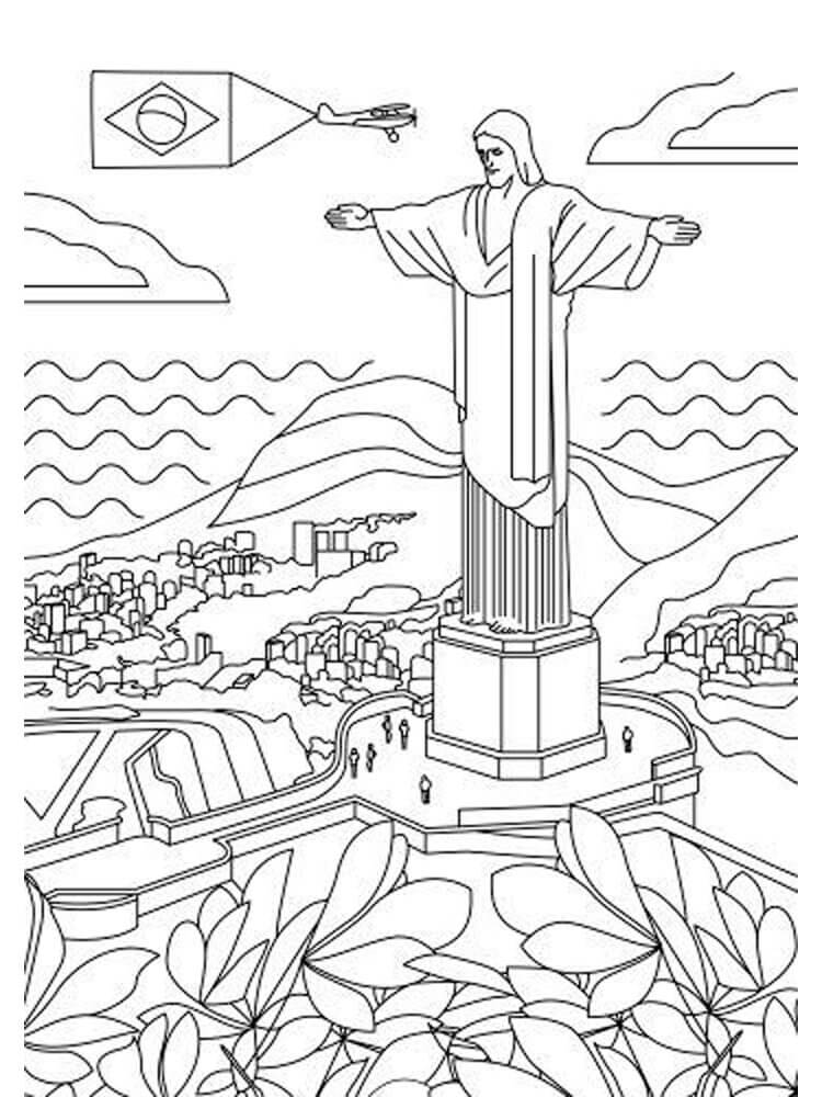 Desenhos de Dia normal da independência do Brasil para colorir