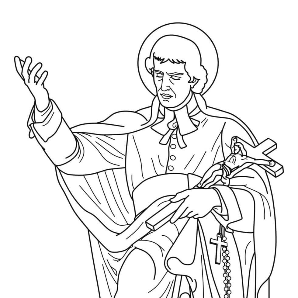 Desenhos de Nossa Senhora da Conceição Aparecida para Colorir