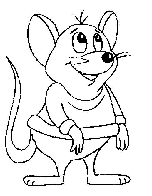 Desenhos de Rato Imprimível para colorir