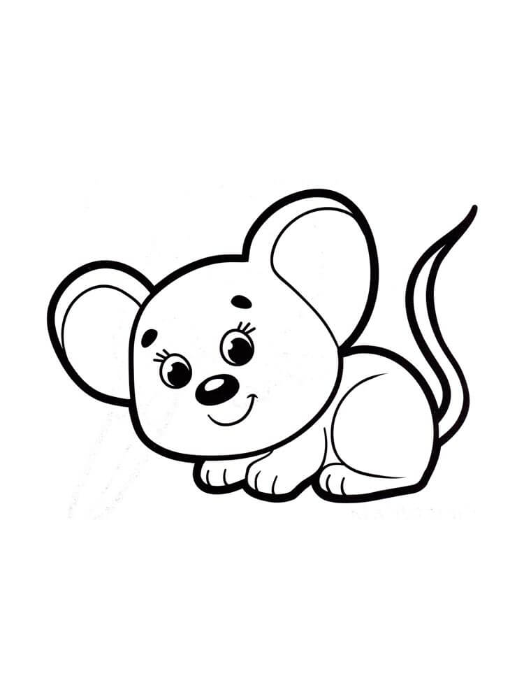 Desenhos de Rato Perfeito para colorir