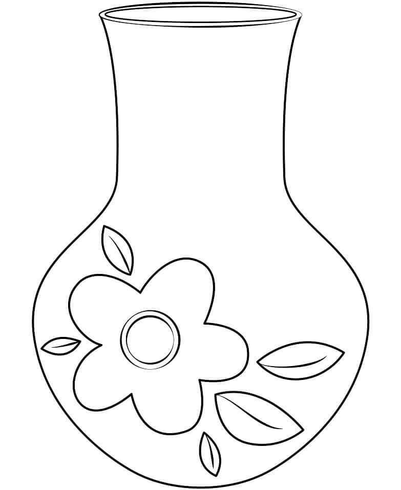 Desenhos de Vaso Impressionante para colorir