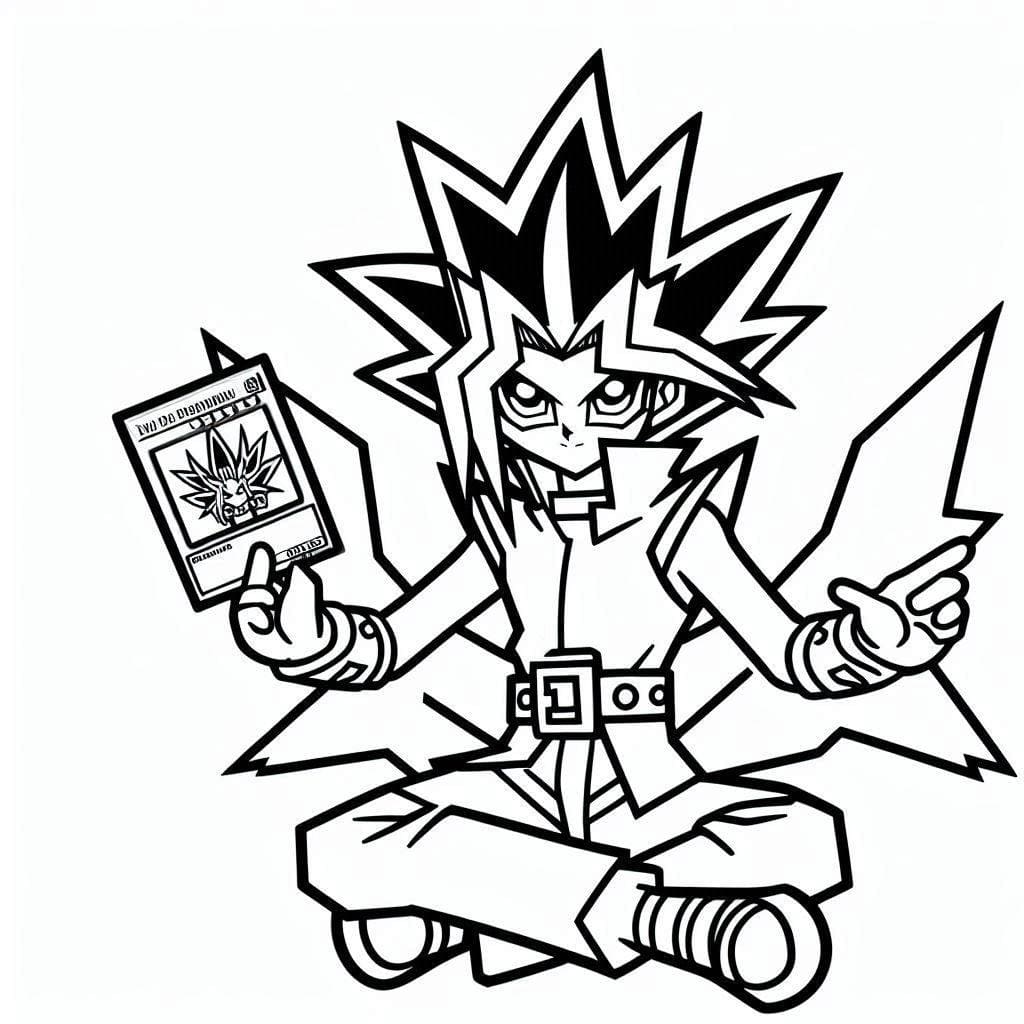 Desenhar Yu-Gi-Oh – Página 5 para colorir