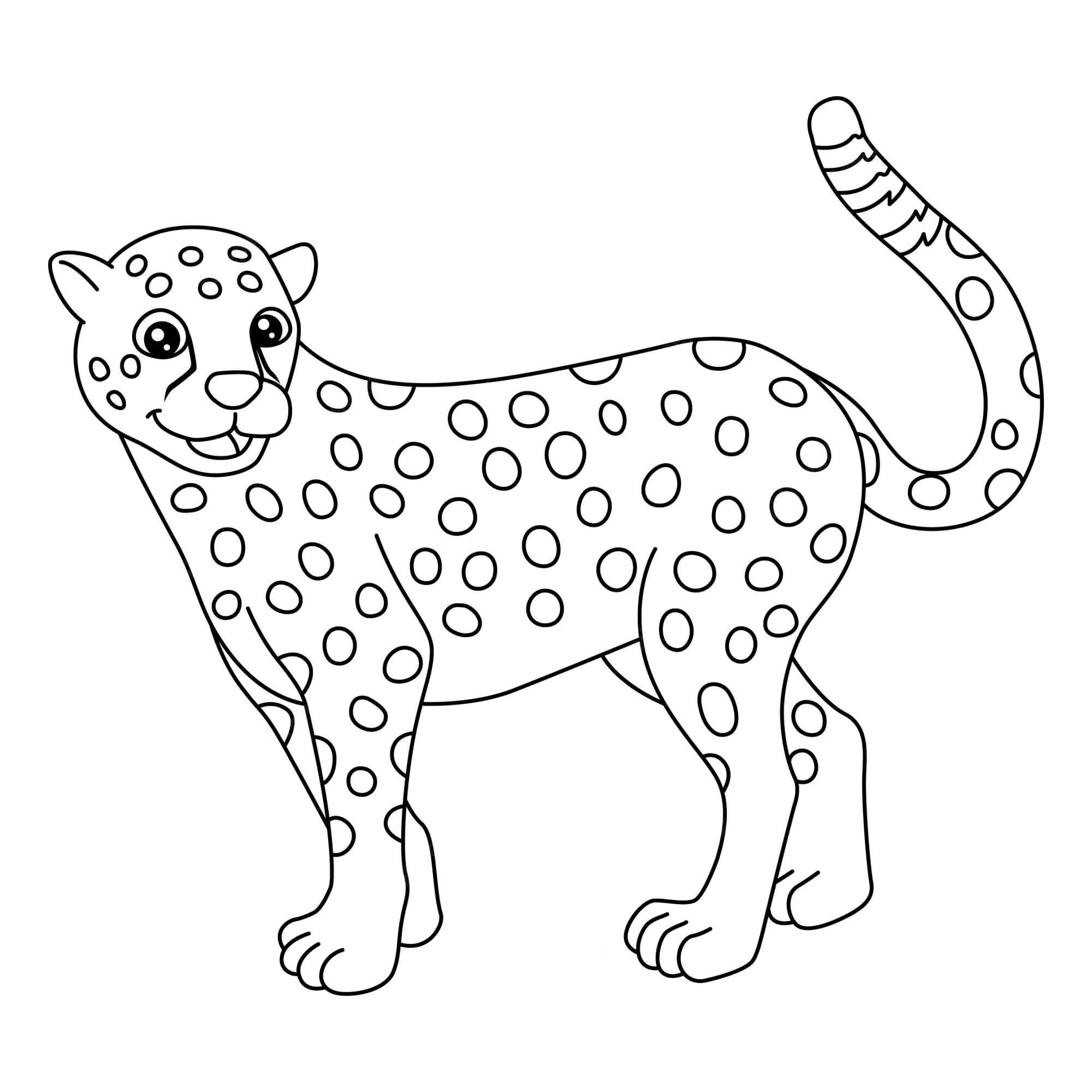 Desenhos de Jaguar Sorriso para colorir