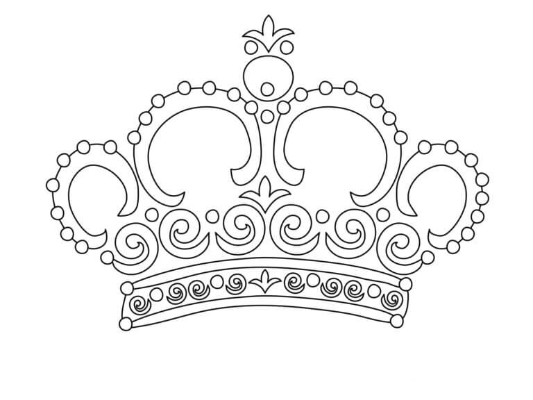 Desenhos de Antiga Coroa Do Prefeito para colorir