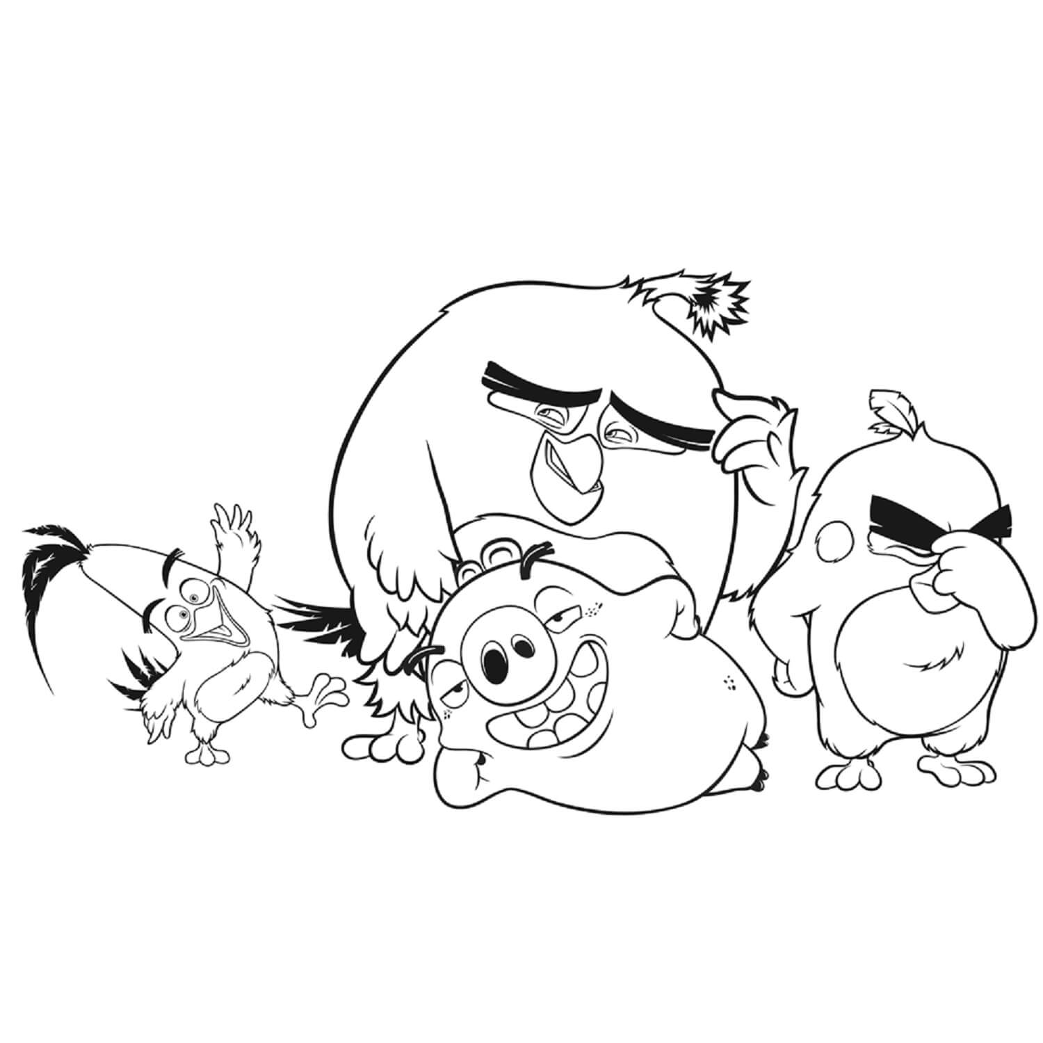 Desenhos de Chuck E Amigos para colorir
