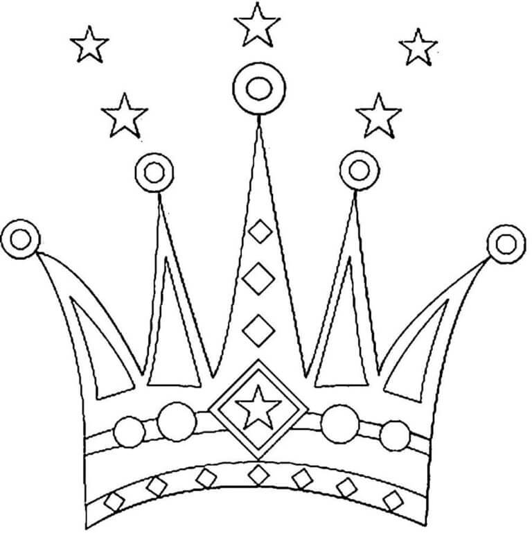 Desenhos de Coroa De Ouro Para O Rei para colorir