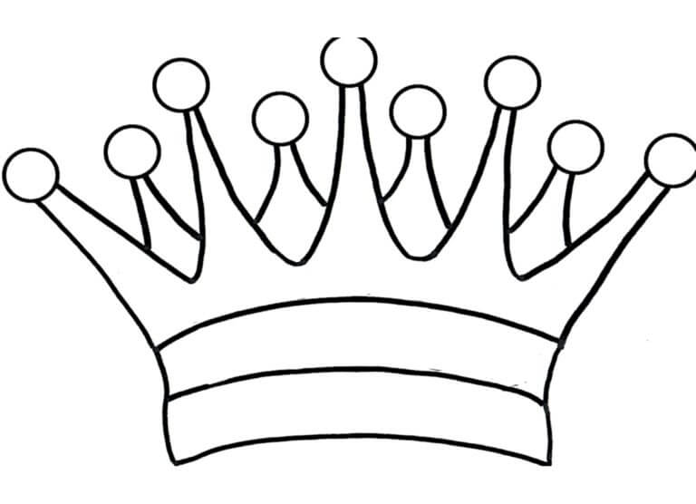 Desenhos de Coroa De Três Camadas Do Conde para colorir