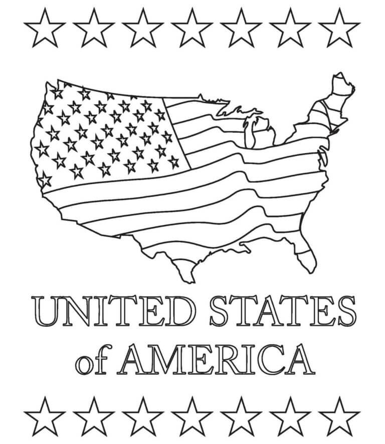 Desenhos de Dia Anual Da Memória Militar Dos EUA para colorir