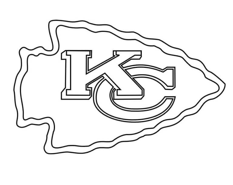 Desenhos de Logotipo Da NFL Básico para colorir