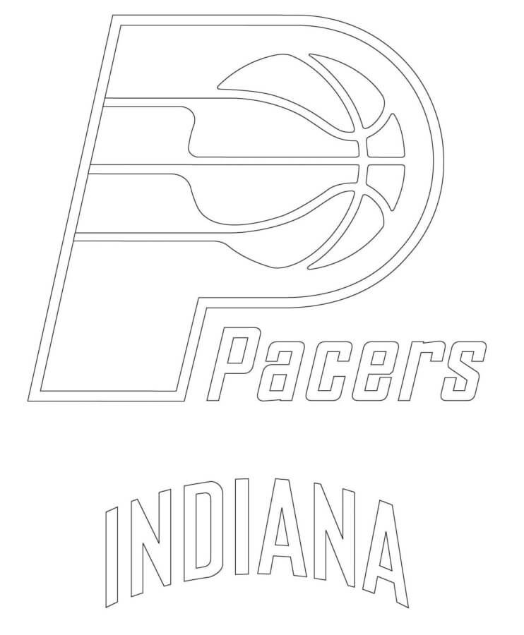 Logotipo Dos Packers Da NBA para colorir