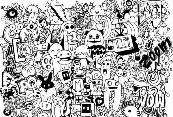 Desenhos de Personagens De Arte De Rua Favoritos para colorir
