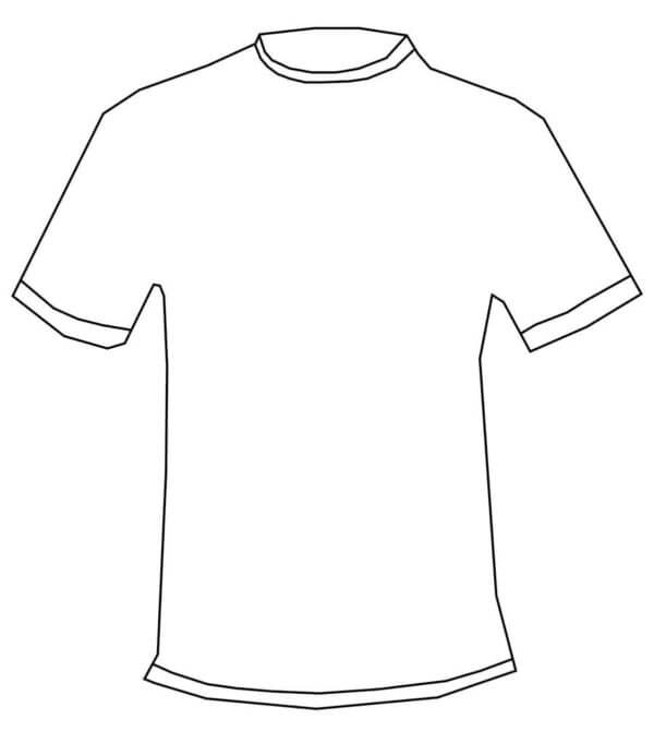 Desenhos de Camiseta Para Jovem para colorir