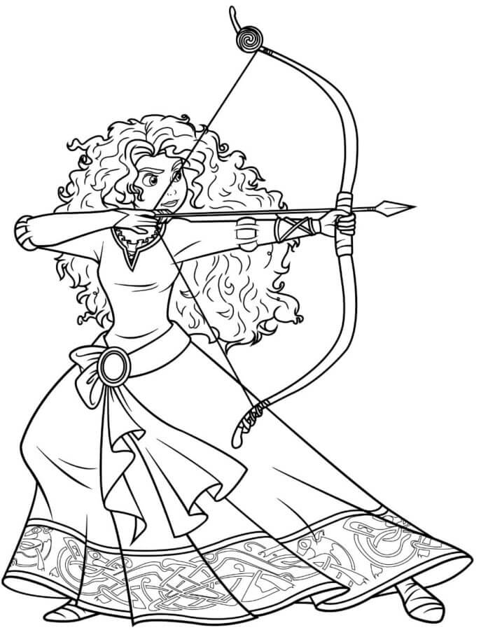 Desenhos de Mestre Arqueira Mérida para colorir