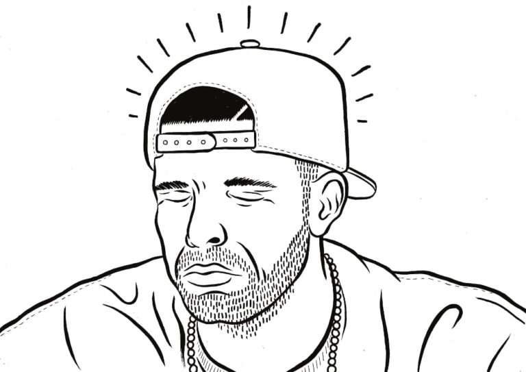 Desenhos de Drake Estava Pensando em Algo para colorir