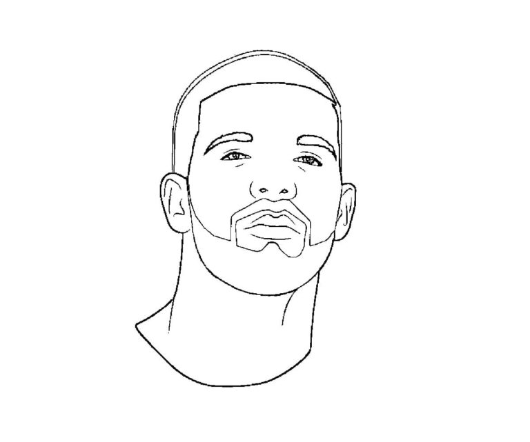 Desenhos de Estrela Mundial Drake para colorir