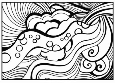 Desenhos de Dal Dali para colorir