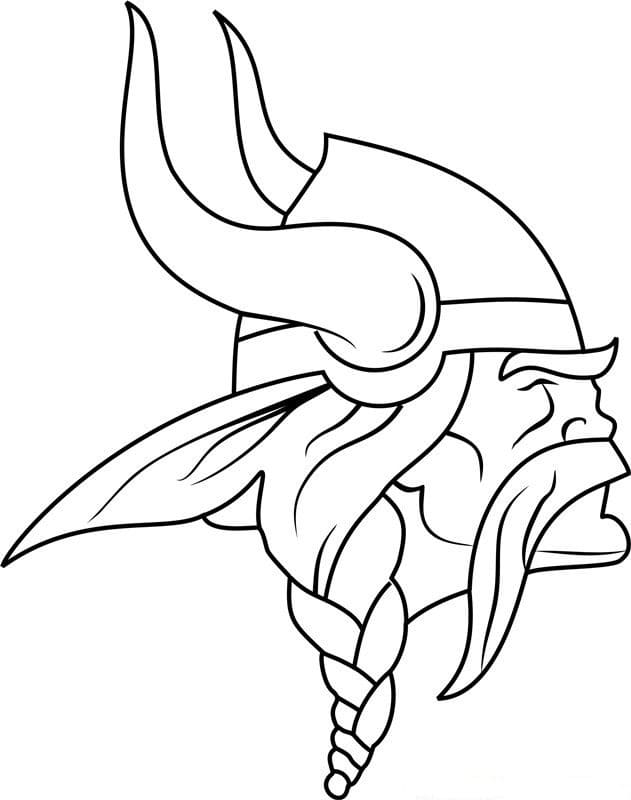 Desenhos de Sinal Viking para colorir