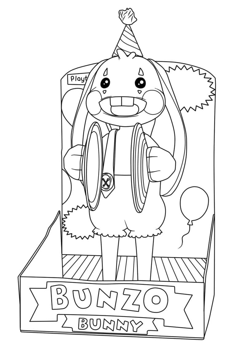 Desenhos de Desenhar Bunzo Bunny Toy para colorir