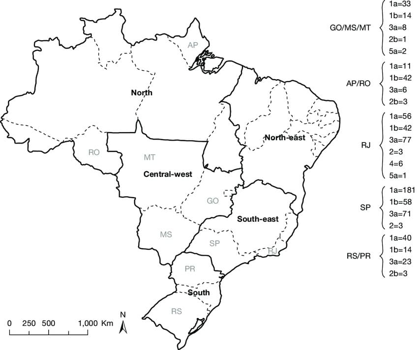 Desenhos de Desenhar Mapa do Brasil para Imprimir para colorir