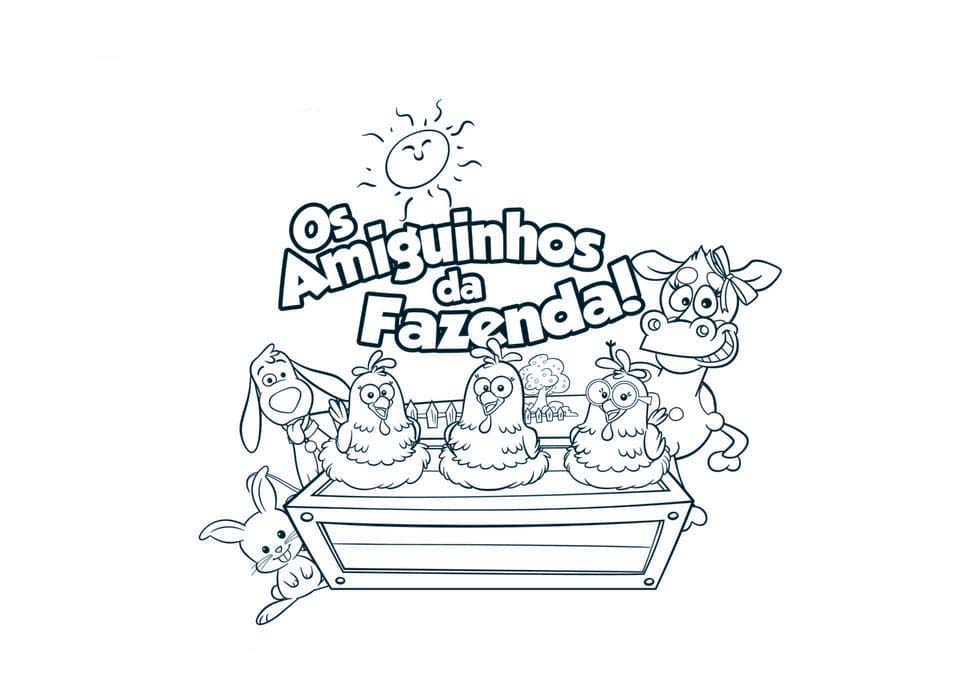 Desenhos de Desenho Galinha Pintadinha - Página 21 para colorir