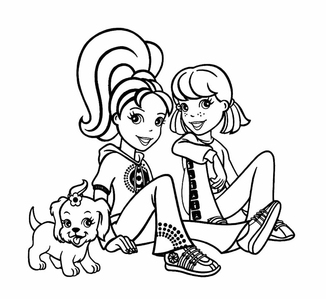 Desenho Polly Pocket – Página 16 para colorir