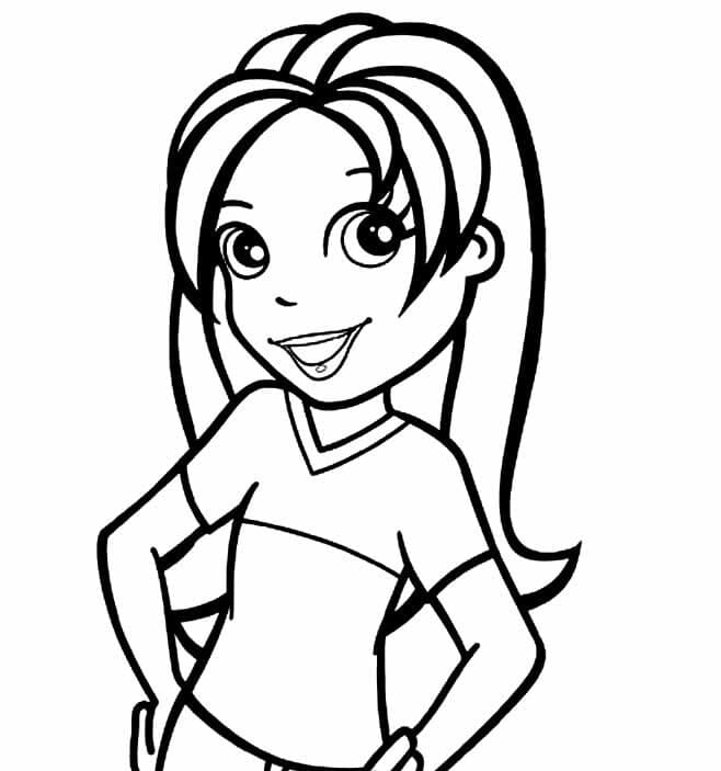 Desenho Polly Pocket – Página 22 para colorir