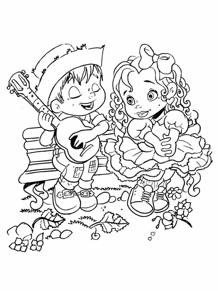 Desenhos de Festa Junina Diversão Livre para colorir