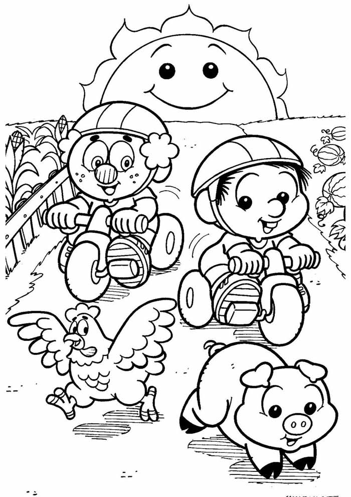 Desenhos de Turma da Mônica - Página 7 para colorir