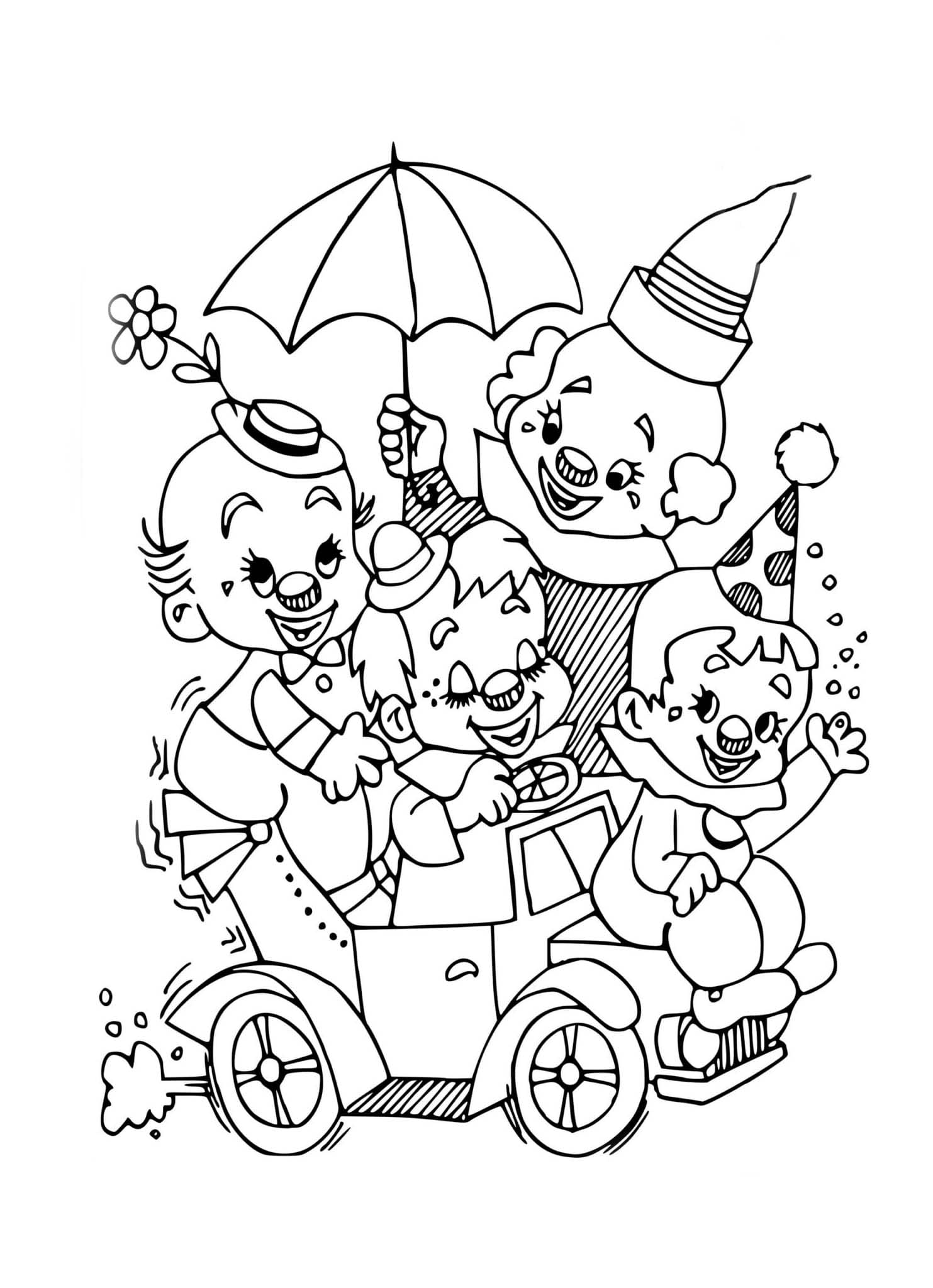 Desenhos de Dia do Circo - Página 10 para colorir