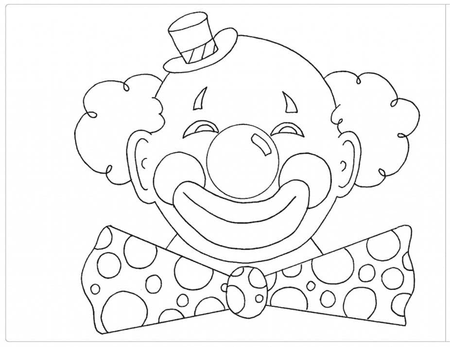 Desenhos de Dia do Circo Sorrindo para colorir