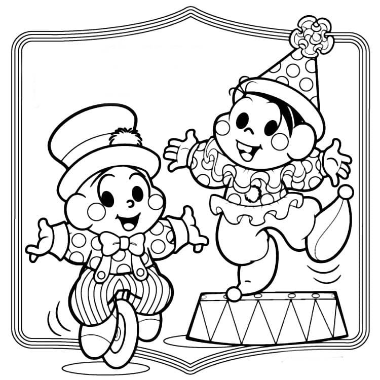 Desenhos de Dia do Circo Para Colorir