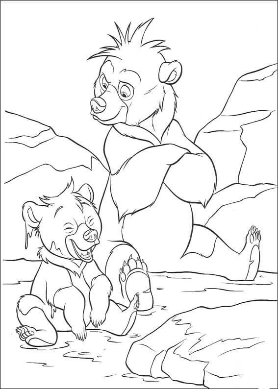 Desenhos de Irmão Urso - Página 10 para colorir