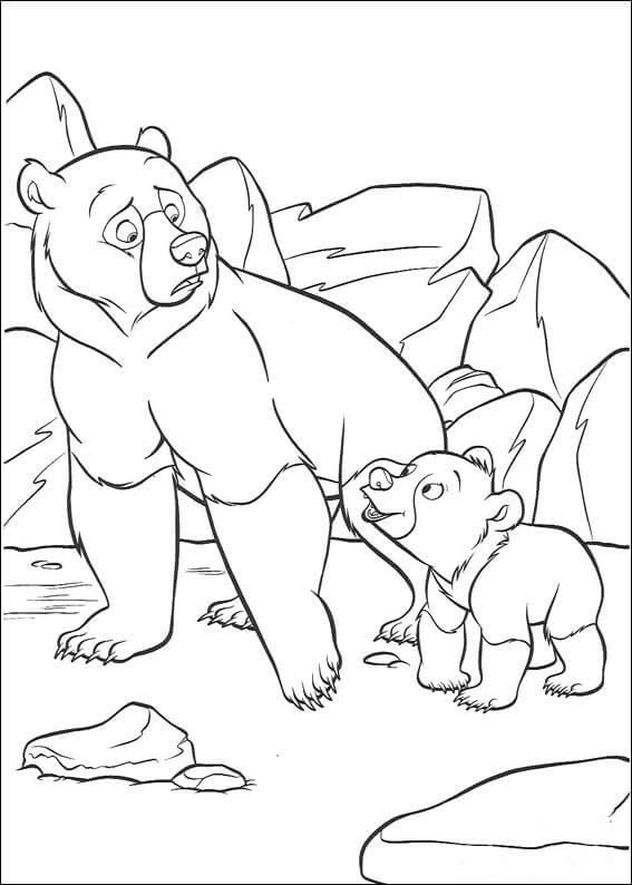 Desenhos de Irmão Urso - Página 6 para colorir