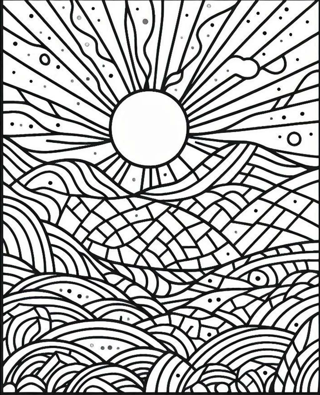 Desenhos de Desenhar Mosaico 6 para colorir