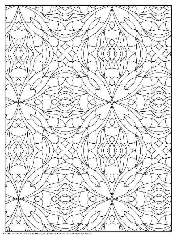 Desenhos de Desenhar Mosaico Para Adulto para colorir