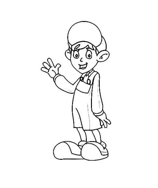 Desenhos de Desenho Chaves simples para colorir