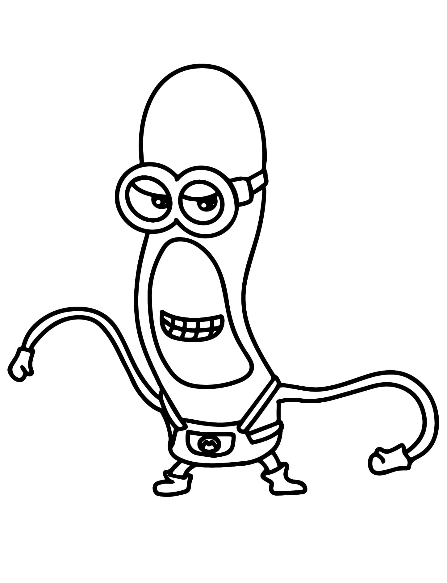 Desenhos de Mega Minion Tim de Meu Malvado Favorito 4 para colorir