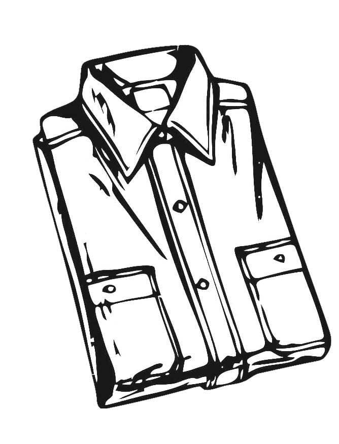 Desenhos de Camisa 6 para colorir