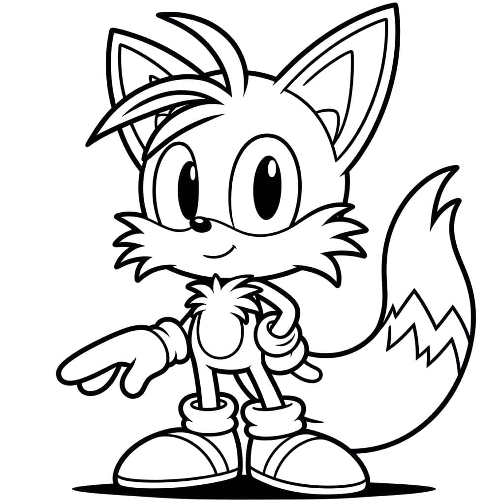 Desenhos de Desenho Tails 5 para colorir