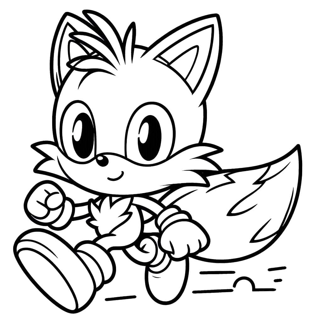 Desenhos de Desenho Tails 7 para colorir