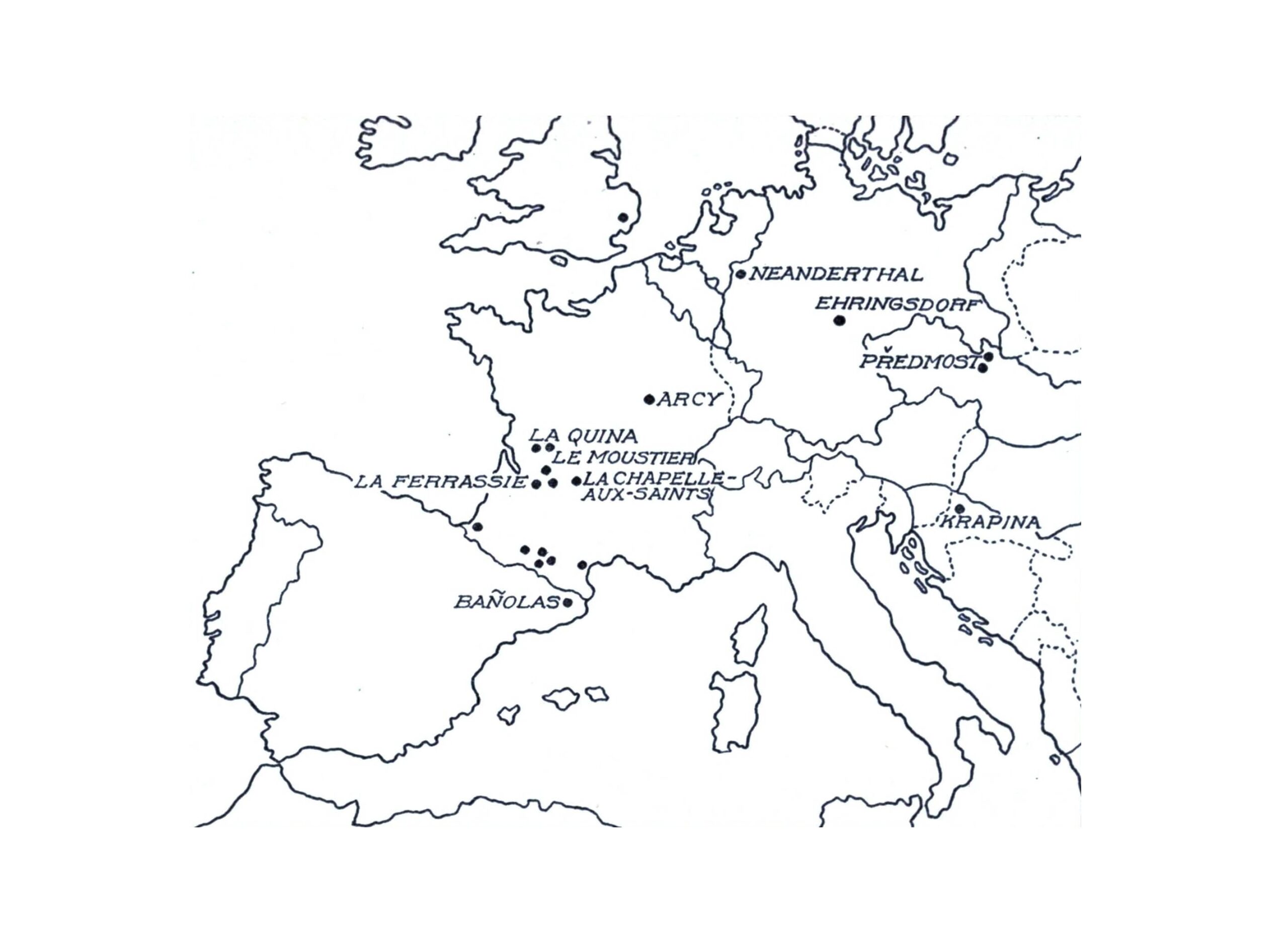 Desenhos de Mapa da Europa em branco para imprimir para crianças para colorir