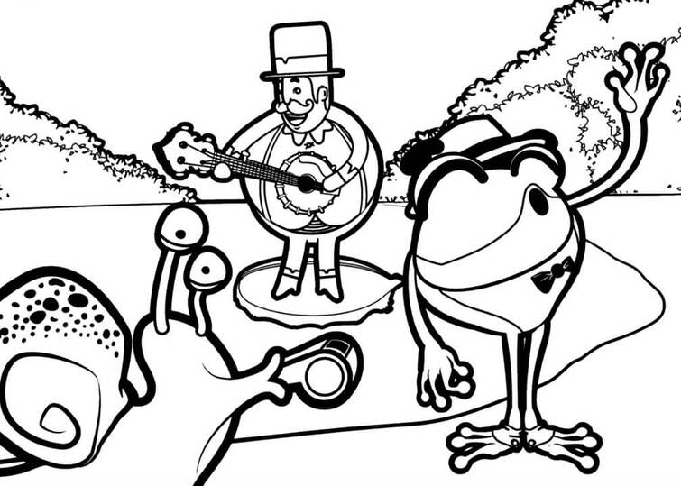 Desenhos de Mundo Bita 9 para colorir