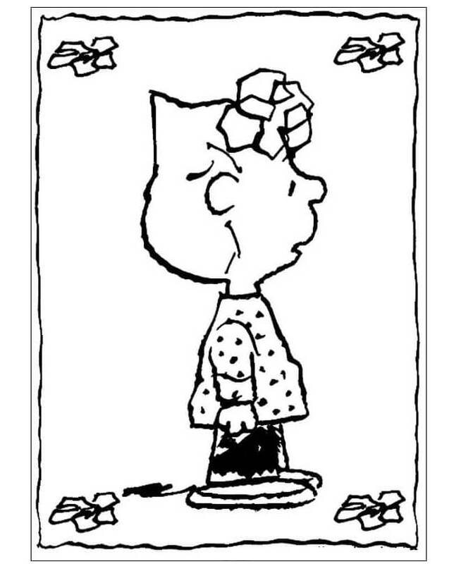 Desenhos de Desenhando Sally Brown para colorir