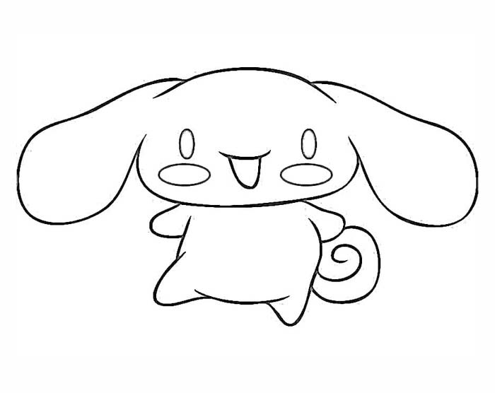 Desenhos de Desenhar Cinnamoroll Simples para colorir