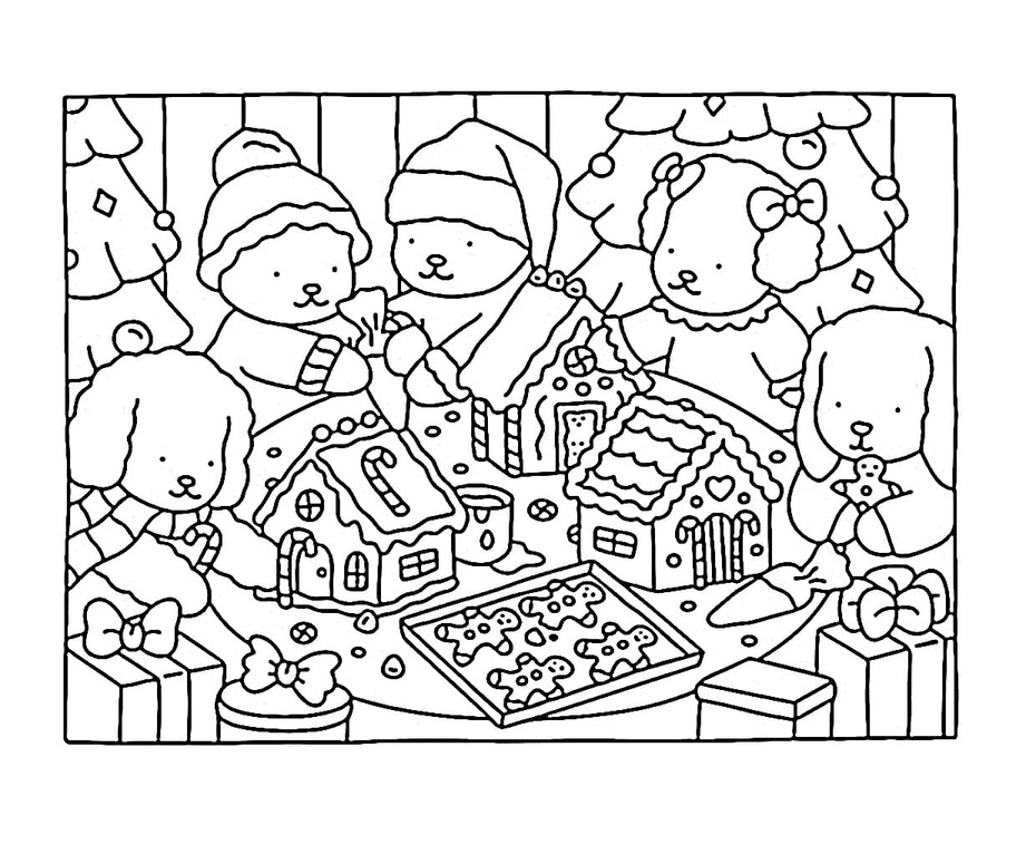 Desenhos de Desenhar Natal Bobbie Goods para colorir