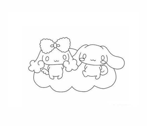 Desenhos de Desenhar imagem Cinnamoroll para colorir